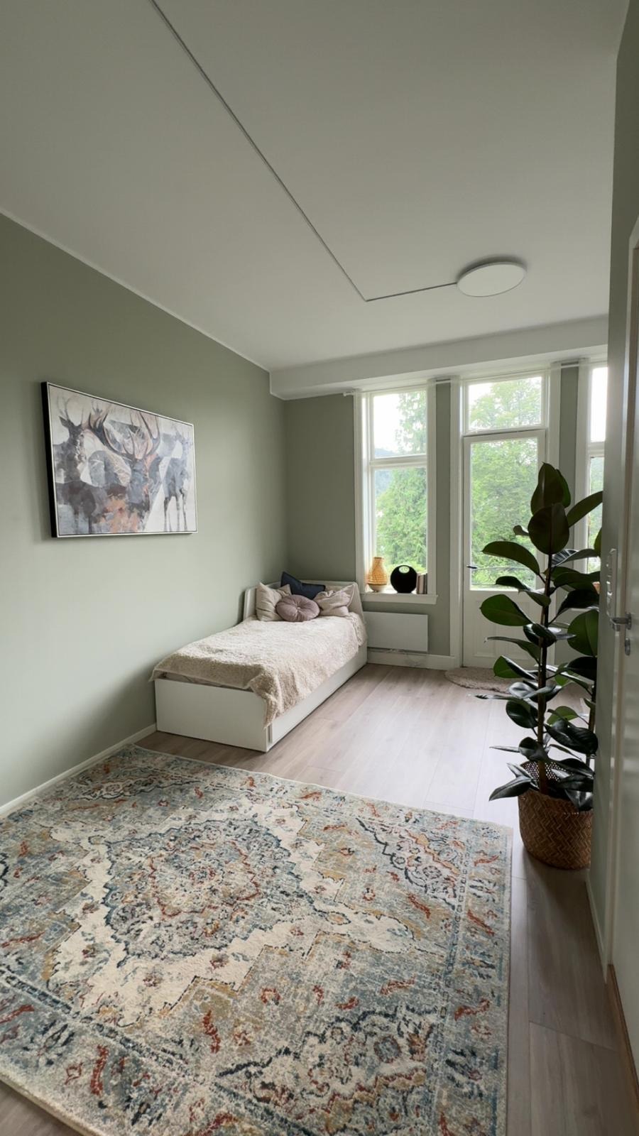 IKEA BRIMNES day-bed w 2 drawers/2 mattresses